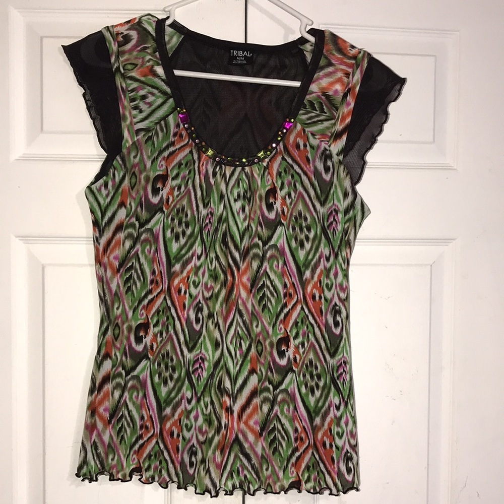 Women’s Pretty Mesh Top